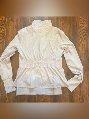 Light grey lululemon dance studio jacket size 10
